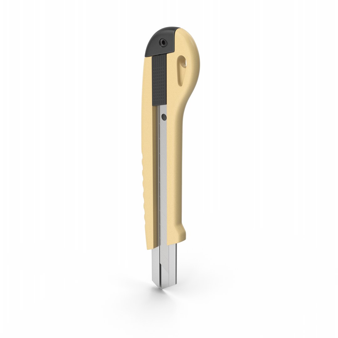 3D Beige Cutter Model - TurboSquid 1952887