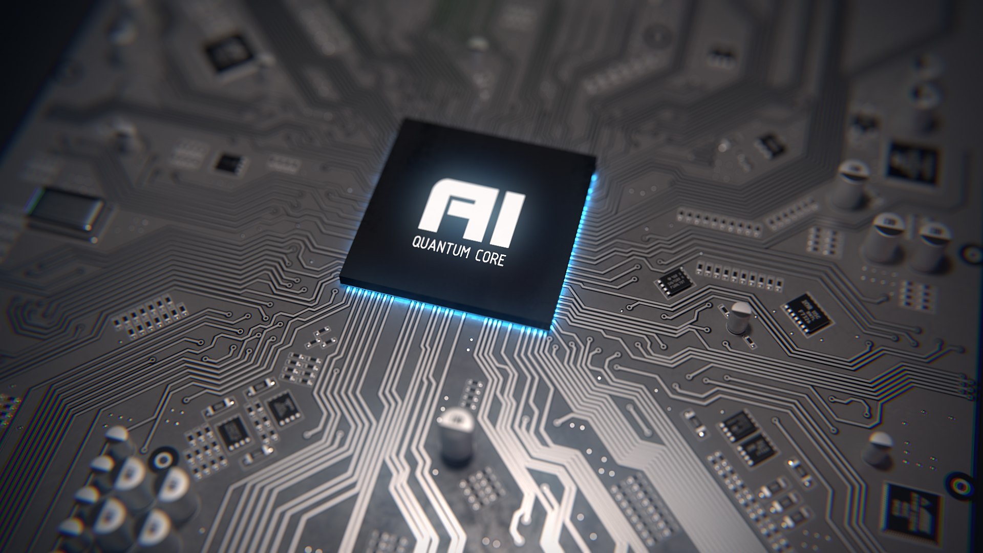 3D AI Quantum Core PBR - TurboSquid 2108666