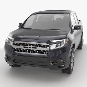 Generic Pickup Truck 04 3D model