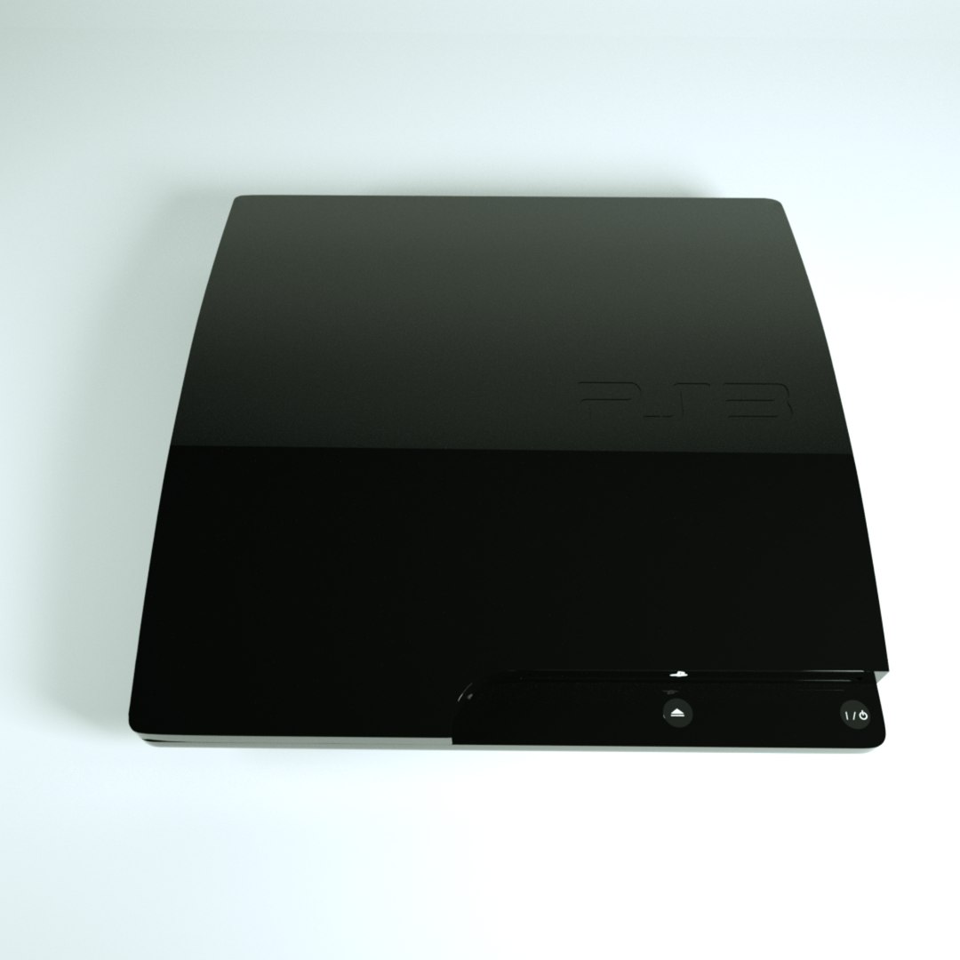 Playstation 3 - High Quality And Realistic Model 3D Model 3D Model ...