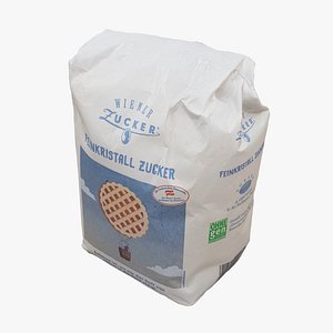 3D pack sugar model
