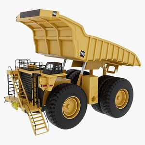 3D Mining  Dump Truck - Game Ready