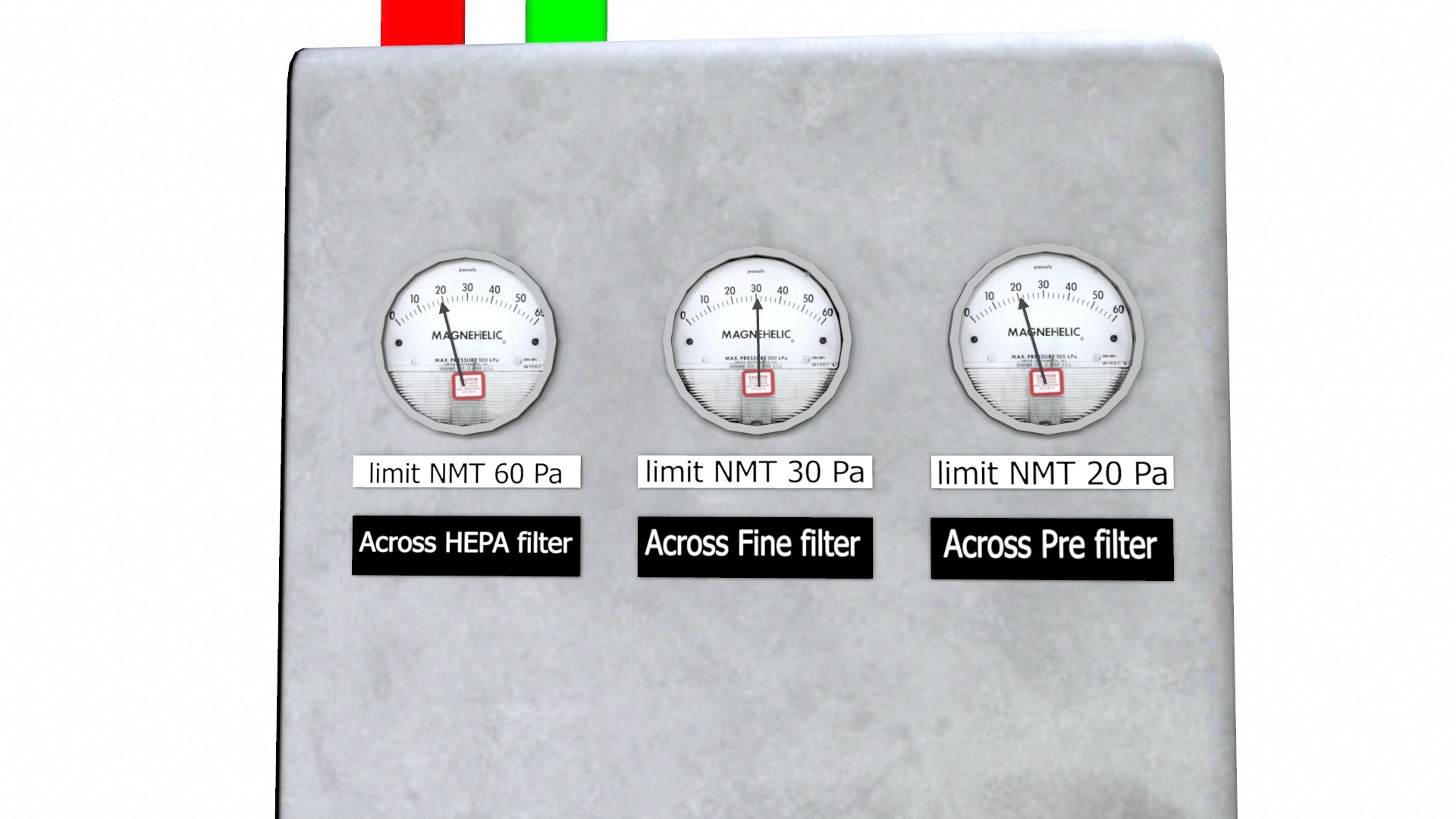 Filters Control Panel 3D Model - TurboSquid 2333376
