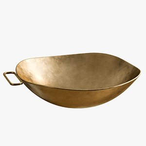 3D model realistic melrose serving bowl