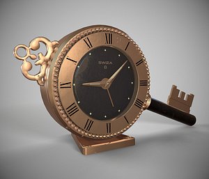 3D model swiza clock