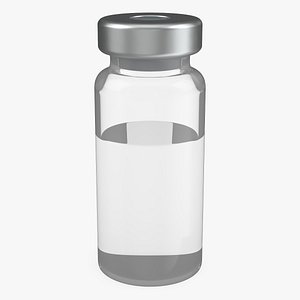 Medical Sterile Vial 10ml 3D
