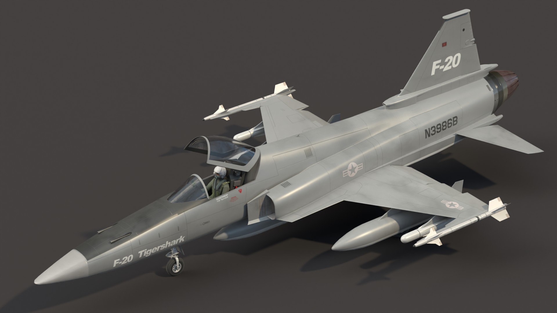 Tigershark F20 SC 3D - TurboSquid 2412379