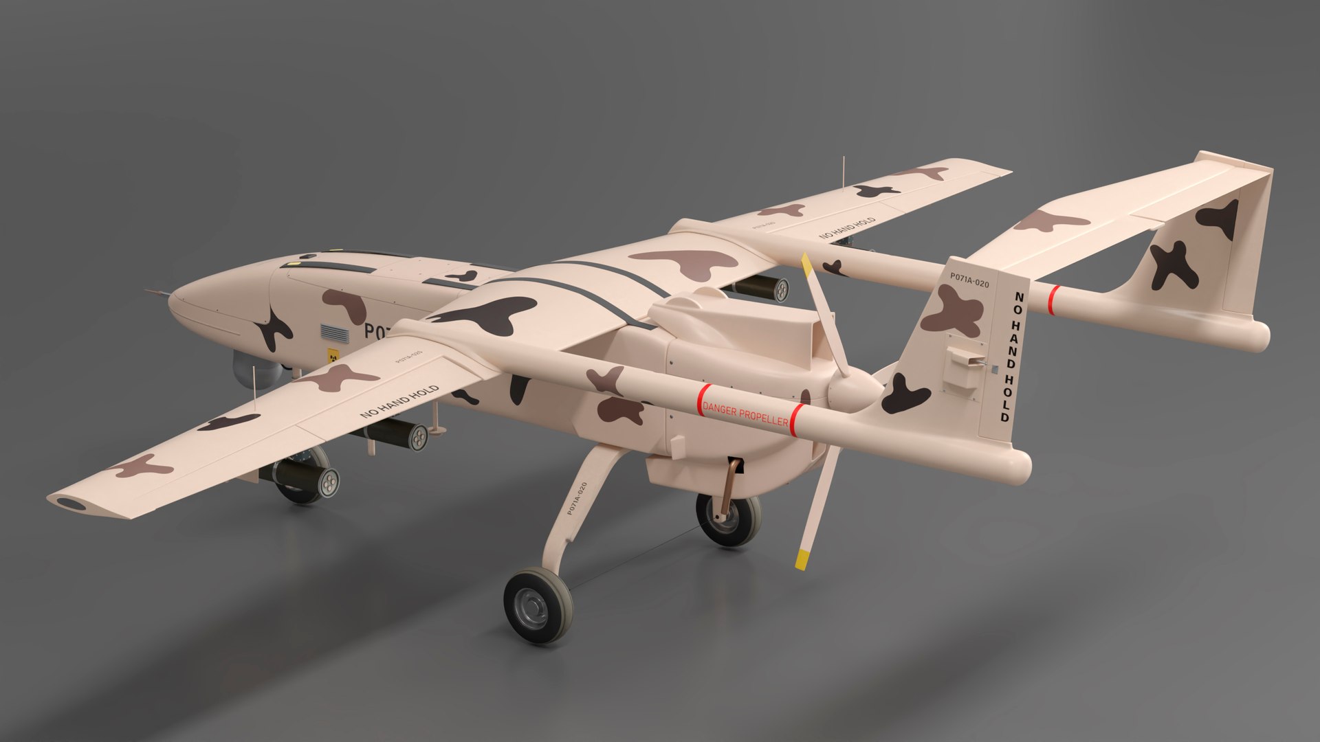 3D Camouflage Iranian Drone Mohajer-6 with Camera https://p.turbosquid.com/ts-thumb/Nz/avRGl5/Kb/camouflageiraniandronemohajer6withcameramb3dmodel008/jpg/1727847824/1920x1080/fit_q87/9a2cf67bd7497c65560363180786432fd56d7840/camouflageiraniandronemohajer6withcameramb3dmodel008.jpg