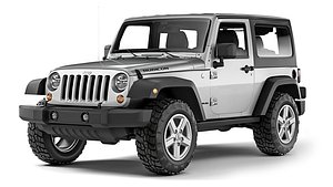 Jeep Wrangler Rubicon 2007 3D