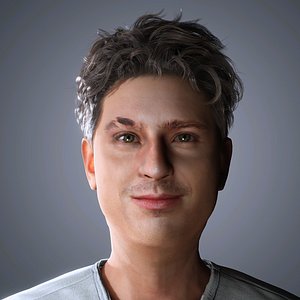 Charlie Puth Character 3D model
