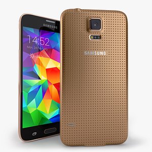 samsung galaxy s5 mobile phone 3d max