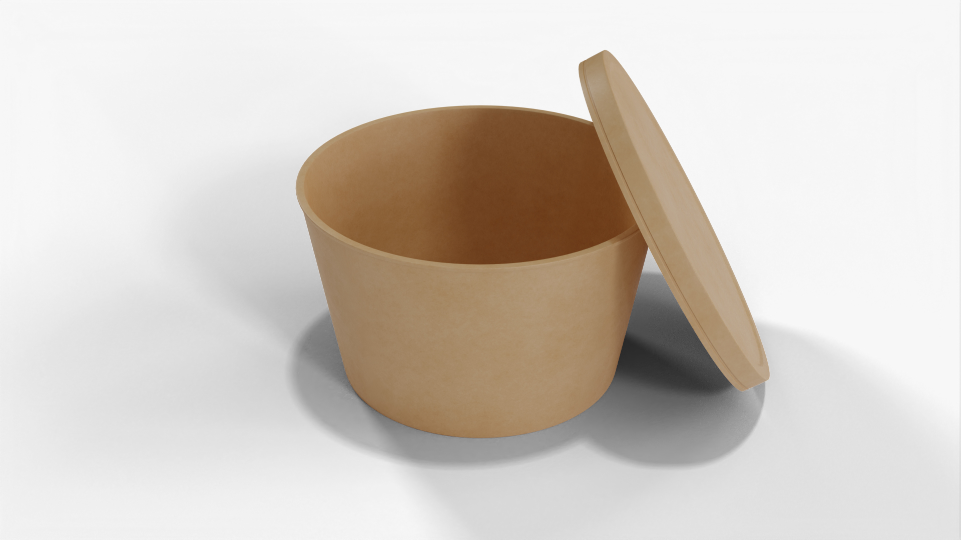 Paper Soup Cup - 32oz Open Model - TurboSquid 1958332