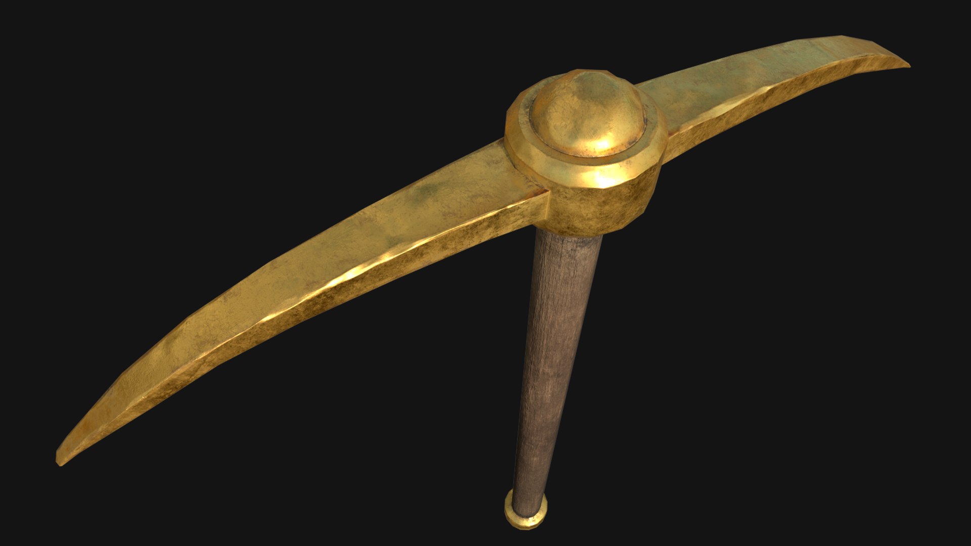 Pickaxe Pack Survival Miner Worker Tool Set 3D model https://p.turbosquid.com/ts-thumb/Nz/nt3VEc/JI/goldenpick_4/png/1783859822/1920x1080/fit_q87/4fbf674ee23fffca1cbc7c2716d90aed29901396/goldenpick_4.jpg