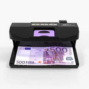 3D ultraviolet counterfeit detector 500 model