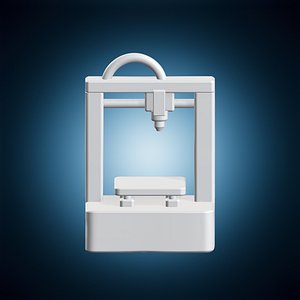 Desktop 3D Printer Miniature Model 3D model