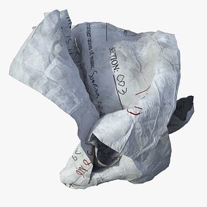 Crumpled Answer Sheet HD