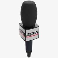 ESPN Wireless Reporting Microphone Square