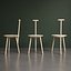 Spade chair - Faye Toogood - PLEASE WAIT to be SEATED 3D model