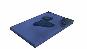 Kamet Mountain model