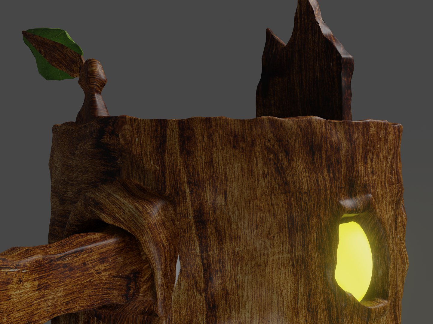 Tree Monster With Texture Model - TurboSquid 2071586