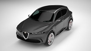 Alfa Romeo Tonale concept 2020 3D model