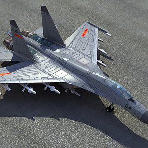 J11 Flanker 3DModel