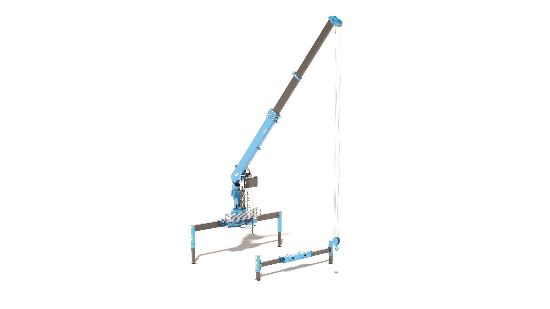 Mobile Telescopic Crane With Operator 3D Model - TurboSquid 2382425