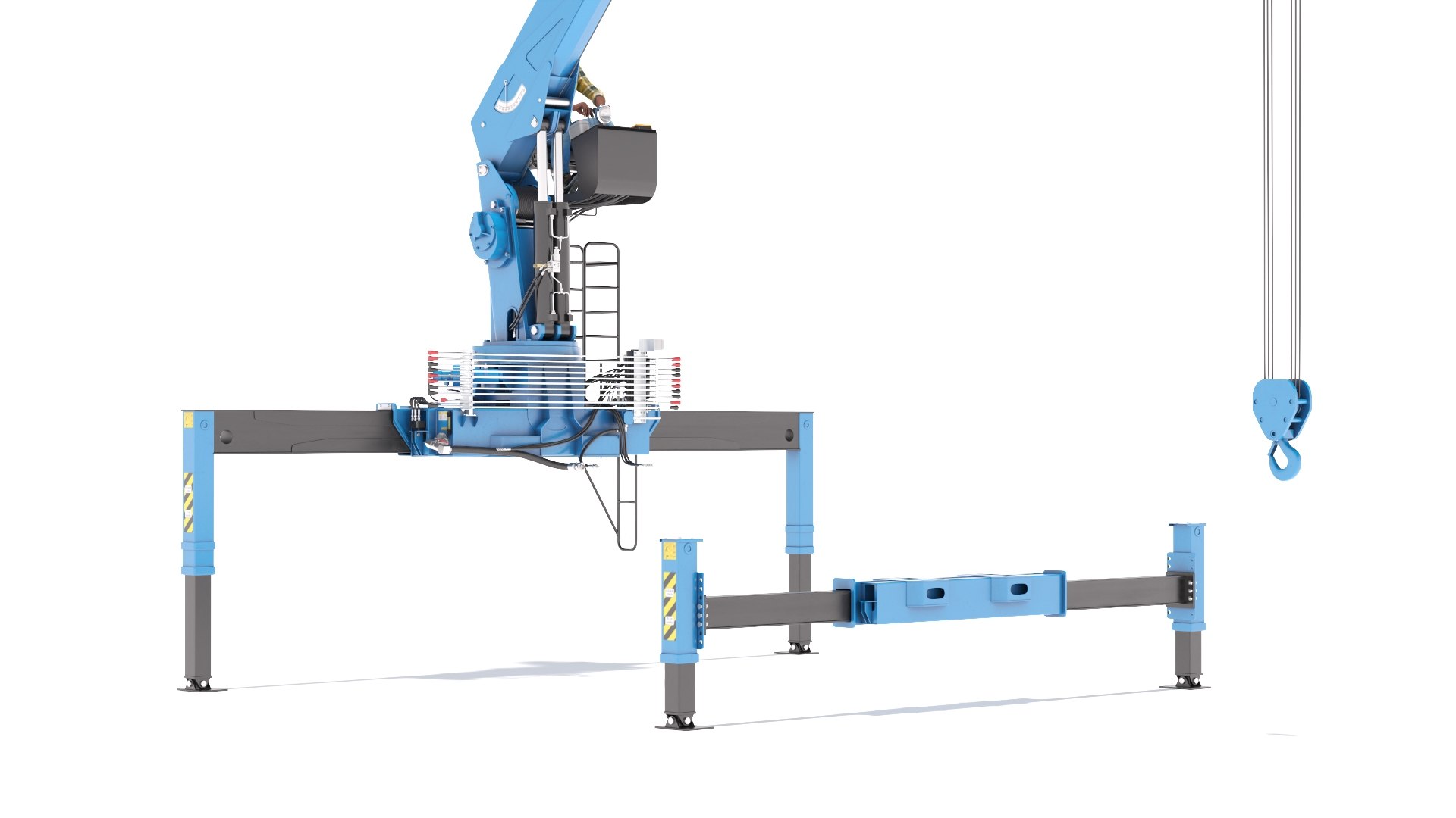Mobile Telescopic Crane With Operator 3D Model - TurboSquid 2382425