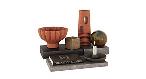 3D Textured-accent
