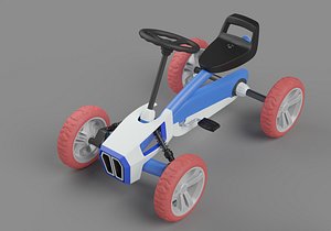 3D model pedal kart design