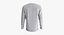 T-Shirt maschile Dropped Shoulder Collezione Henley Collar