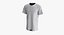 T-Shirt maschile Dropped Shoulder Collezione Henley Collar
