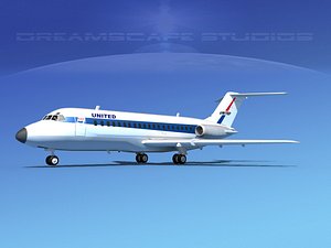 Douglas DC-9-15 United