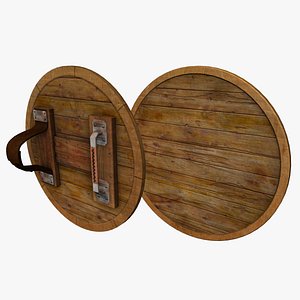 Round Wooden Shield