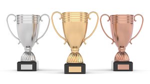 3D Trophy Cups