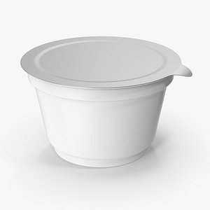 3D Sour Cream Cup