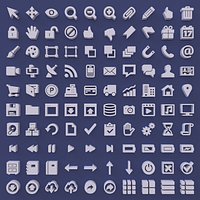 100 User Interface Icons
