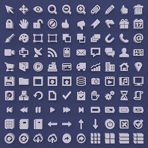 100 User Interface Icons