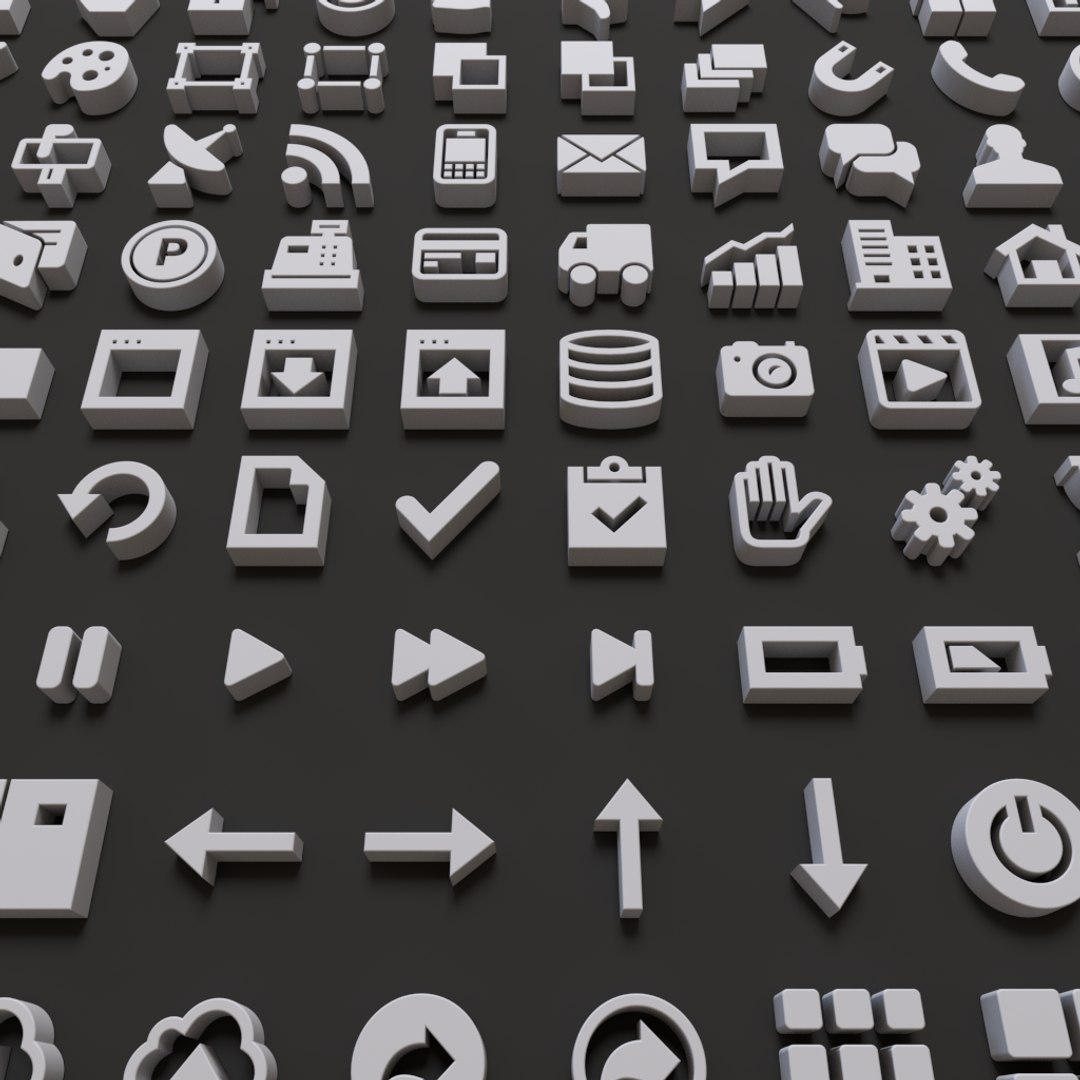 Design Icons Model - TurboSquid 1527139
