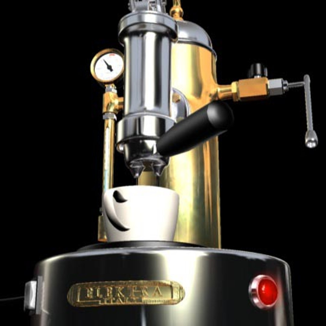 elektra expresso coffee 3d model