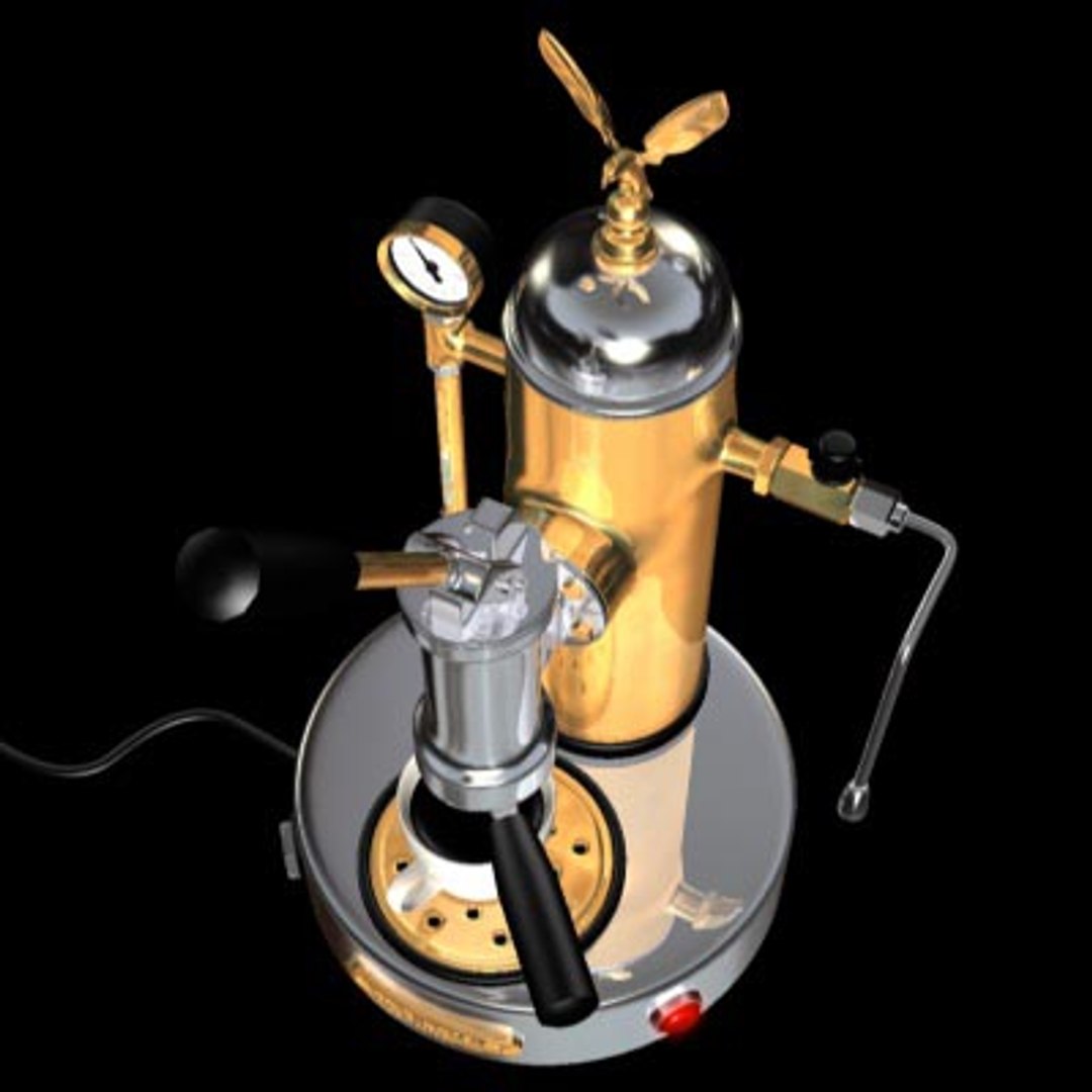 elektra expresso coffee 3d model