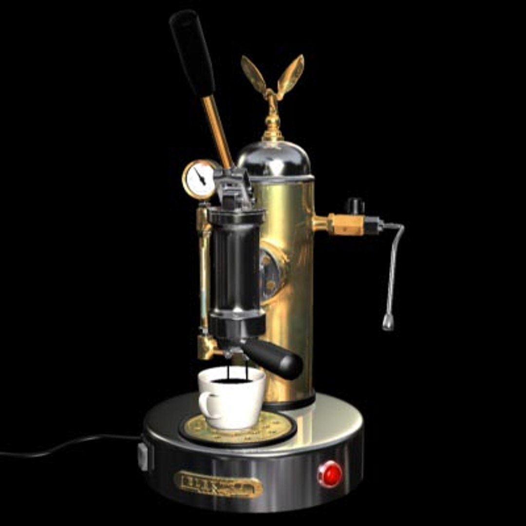 elektra expresso coffee 3d model