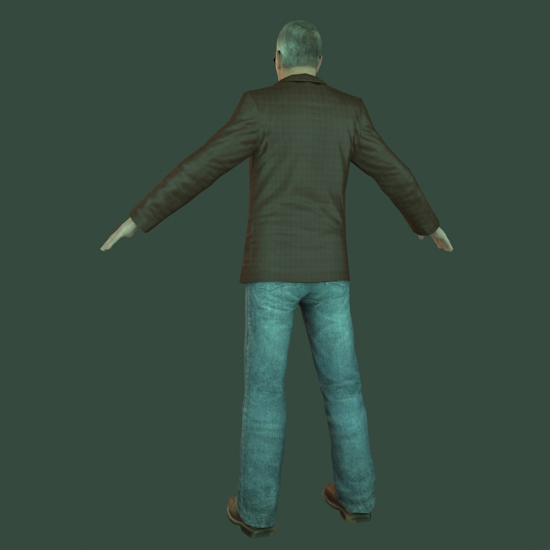 Professor Man Model - TurboSquid 1432243