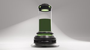 3D life support chamber model