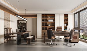 3D Modern office model