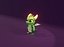 Animated Cartoon Baby Dragon 3d Model Green