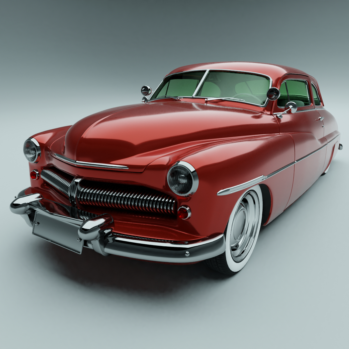 Classic car 3D model - TurboSquid 1705947