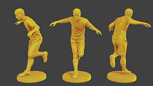 3D Soccer Player SP 034