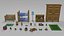 Modelli di libreria Minecraft: (Camera per bambini)