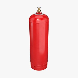 3D gas cylinder